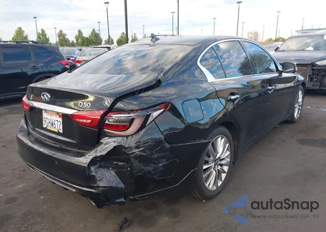 2021 Infiniti Q50 Luxe from USA, damaged, VIN JN1EV7BP7MM704563